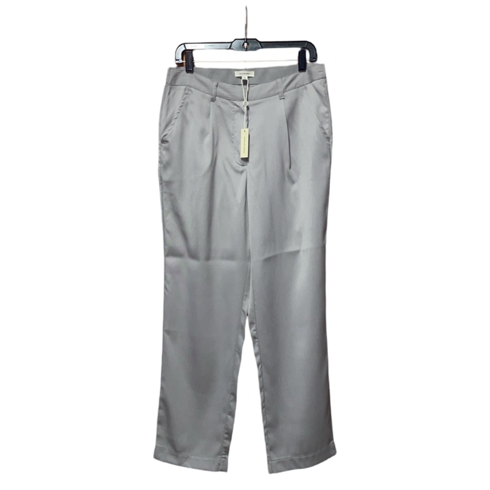 NWT Max Studio Trousers W/ Pockets - Gray - Size L